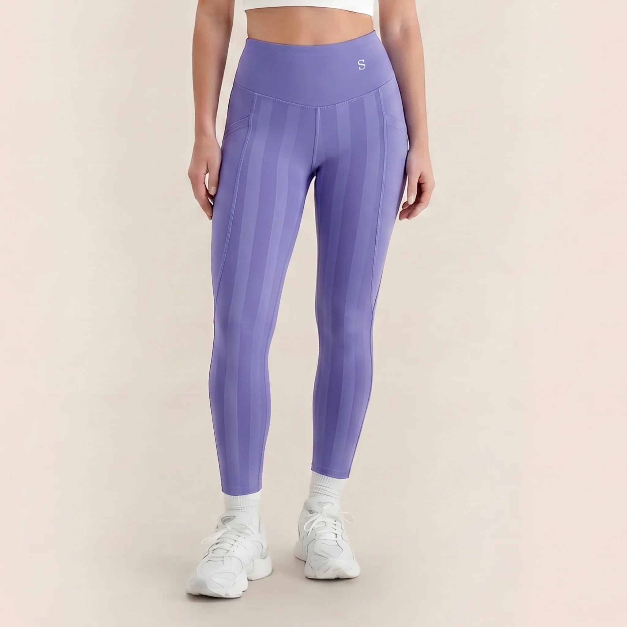 1 x Resistance Band Leggings - Spring Colors - Image 8