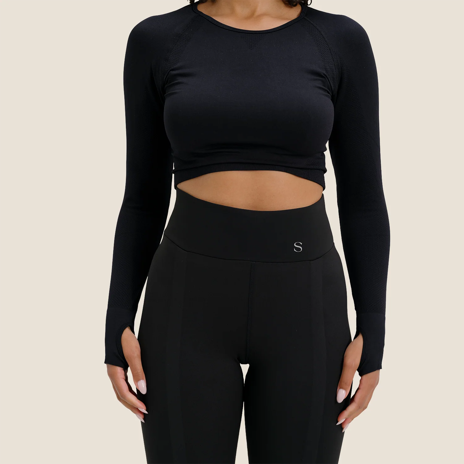Capri Resistance Band Leggings - Image 4