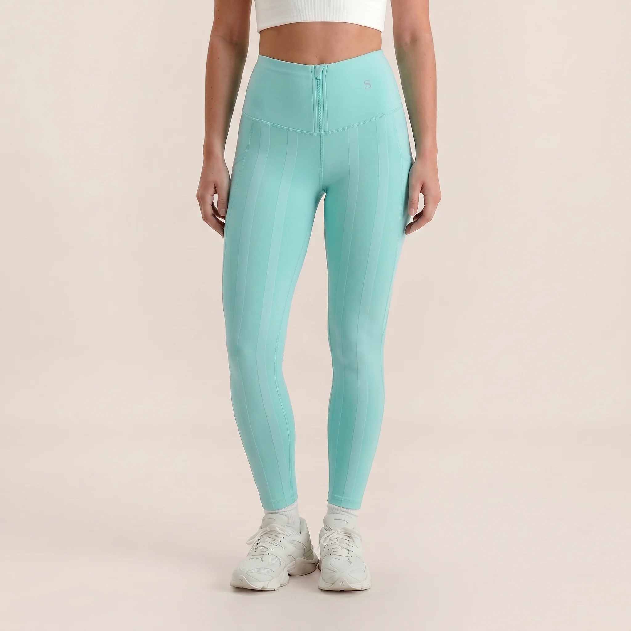 Corset Resistance Band Leggings - Spring Colors - Image 15